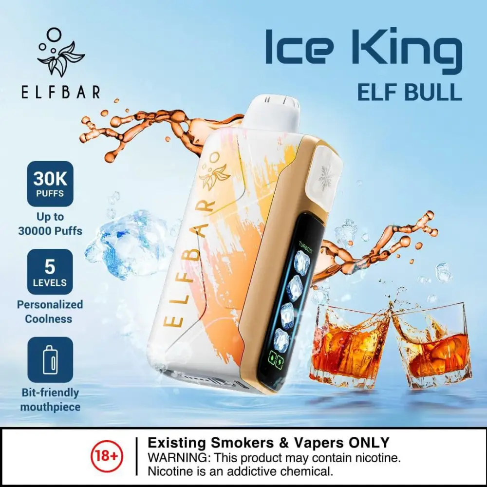 ELFBAR ICE KING 30000 PUFFS DISPOSABLE VAPE - Image 6