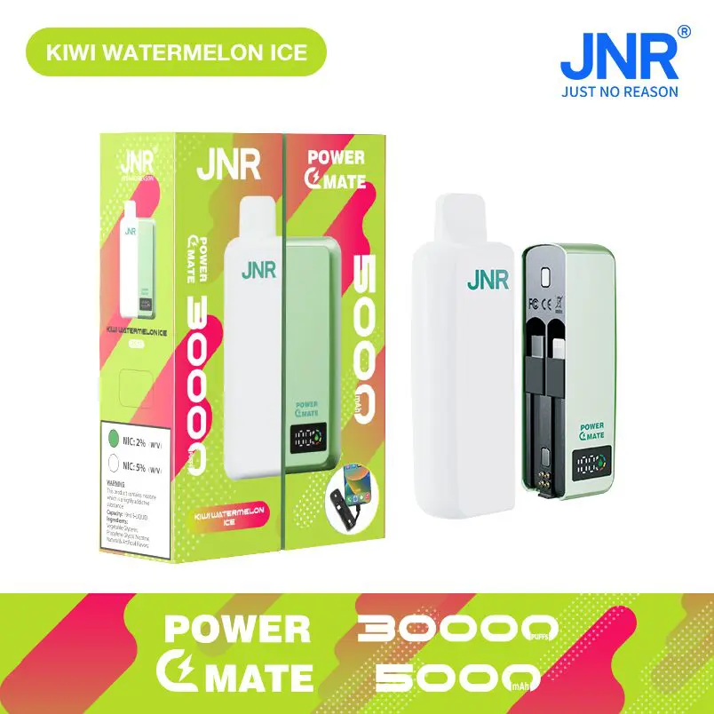 JNR Power Mate 30000 Puffs Smart Screen 5000mAh Power Bank Disposable Vape - Image 19