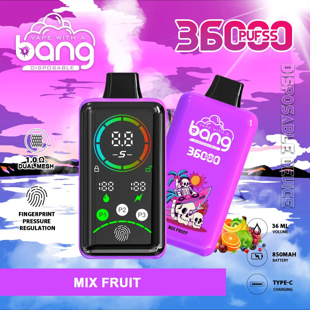 Bang 36000 Power Advanced Fingerprint Power Regulation 36K Puffs Disposable Vape - Image 18