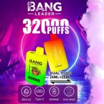 Bang Leader 32000 32k Puffs 0% 2% 3% 5% Nicotine  Double Taste Disposable Vape
