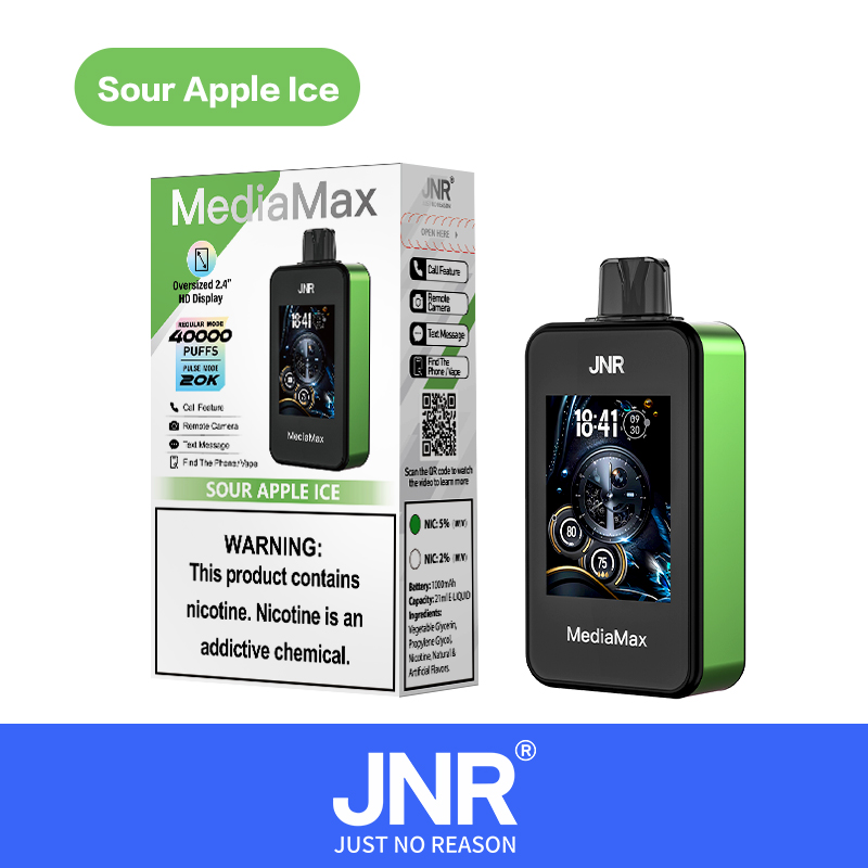 JNR Media Max 40000 40K Puffs Original Intelligent Disposable Vape - Image 13