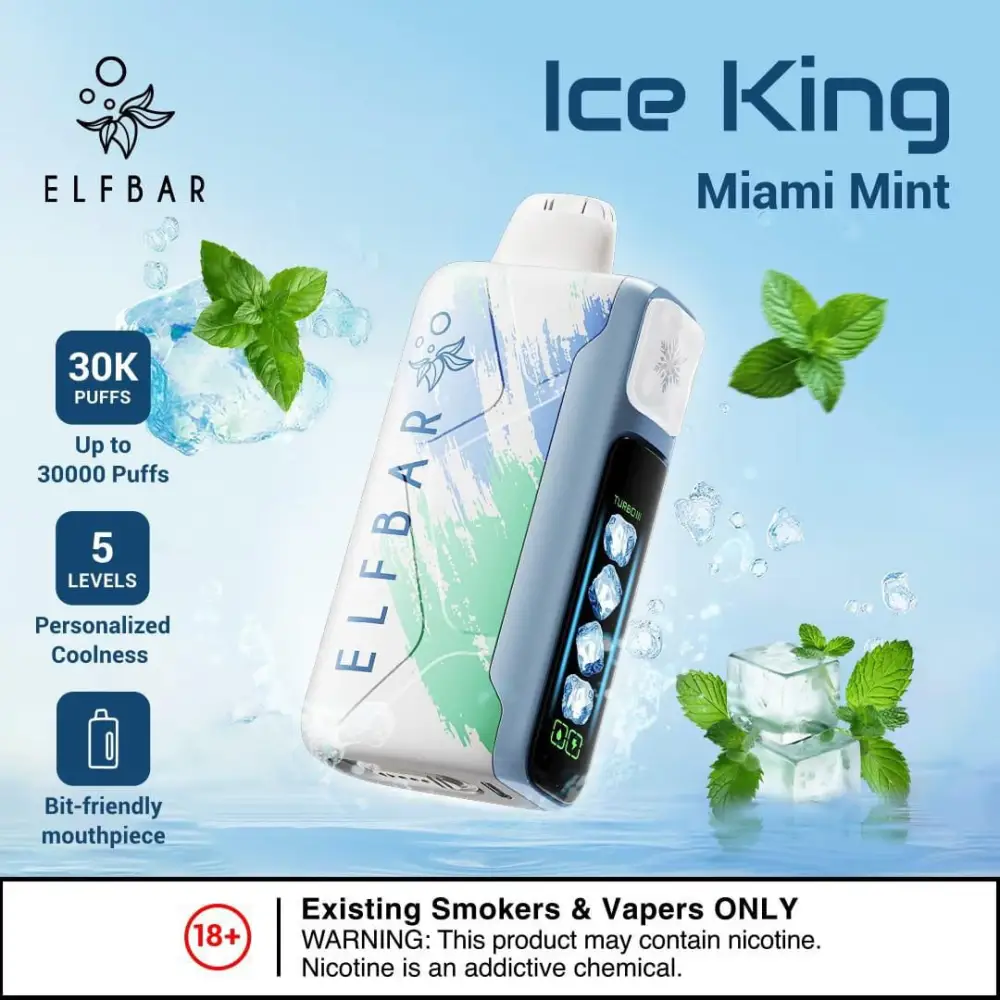 ELFBAR ICE KING 30000 PUFFS DISPOSABLE VAPE - Image 10
