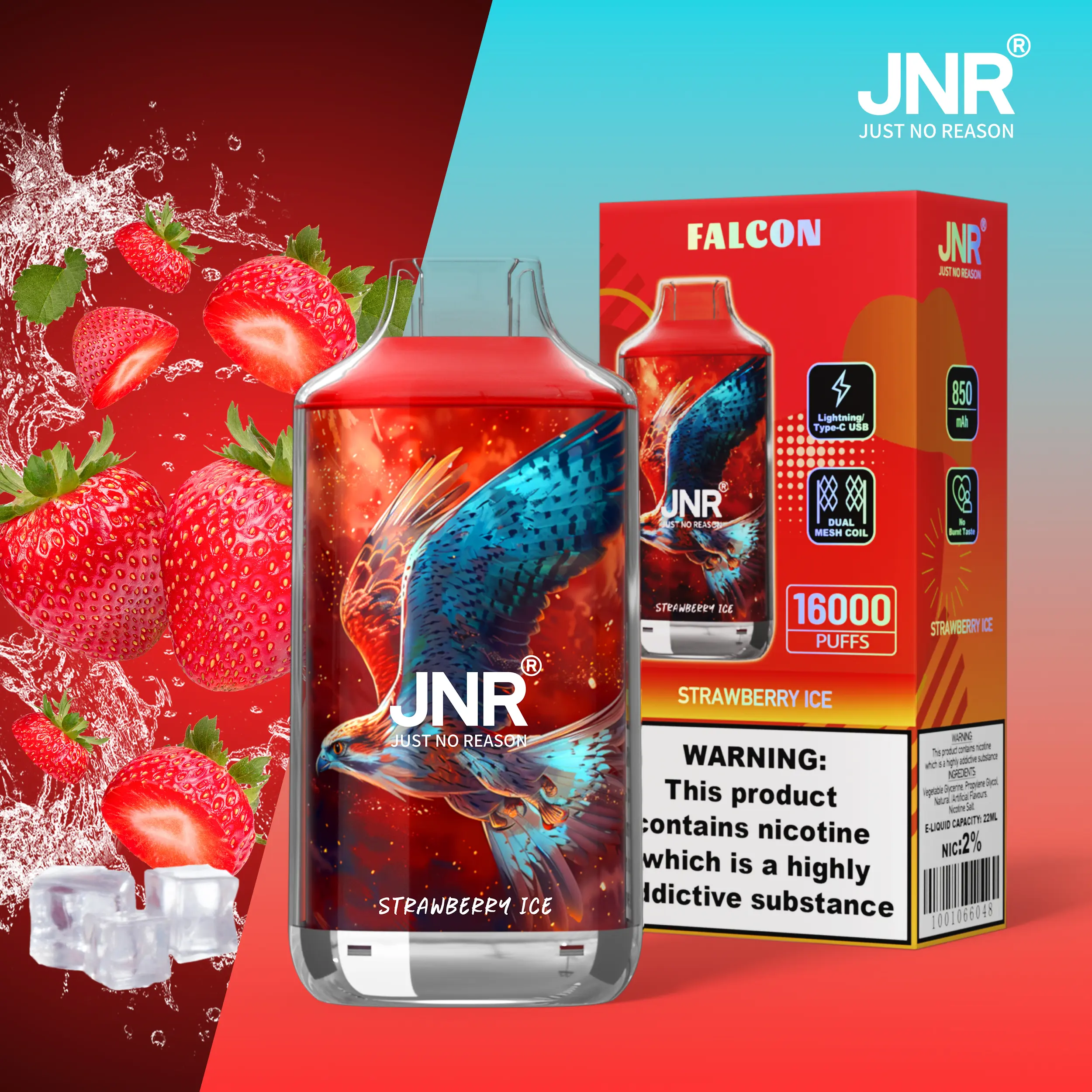 JNR FALON 16000 16K Puffs Original Edition Disposable Vape - Image 20