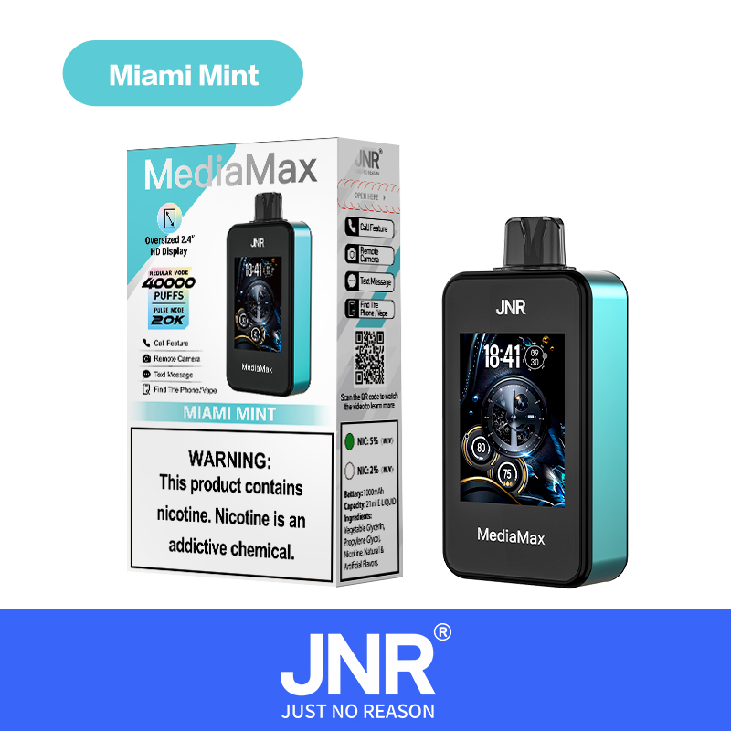 JNR Media Max 40000 40K Puffs Original Intelligent Disposable Vape - Image 17
