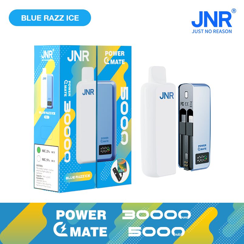 JNR Power Mate 30000 Puffs Smart Screen 5000mAh Power Bank Disposable Vape - Image 4