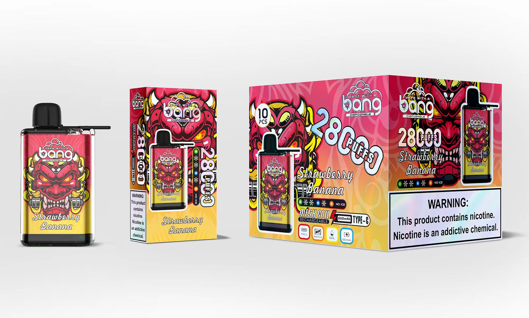 Bang 28000 28K Puffs Original Adjustable Ice level Disposable Vape Pen - Image 9
