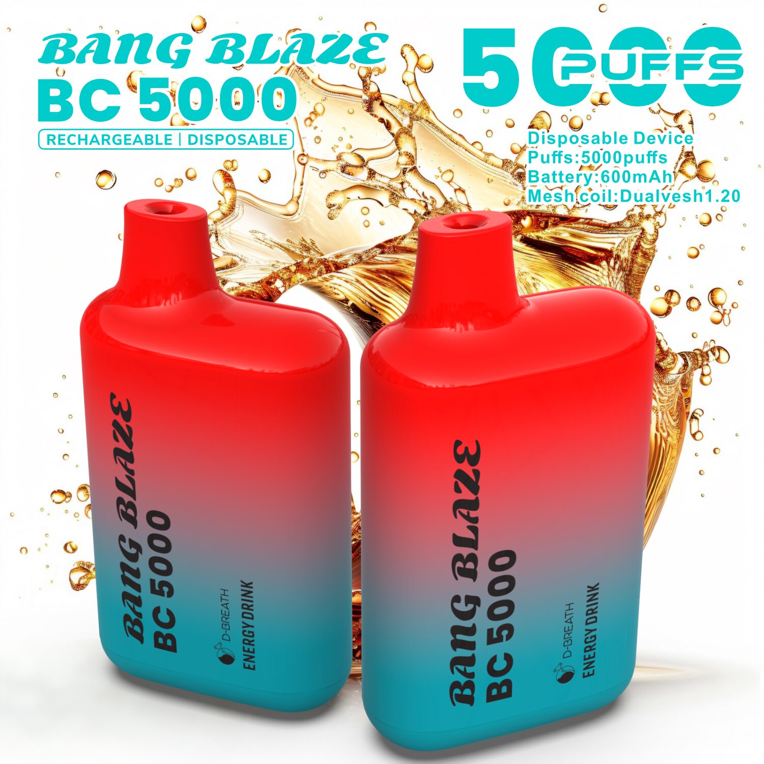Bang Blaze BC5000 5K Puffs 2% 3% 5% Disposable Vape - Image 23