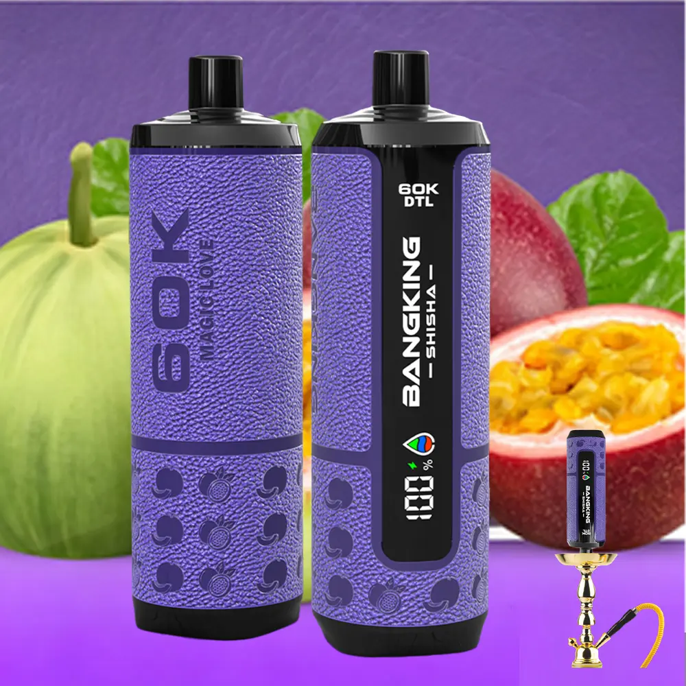 Bang King Shisha 60000 60K Puffs LED Display Disposable DTL Vape Pen - Image 12