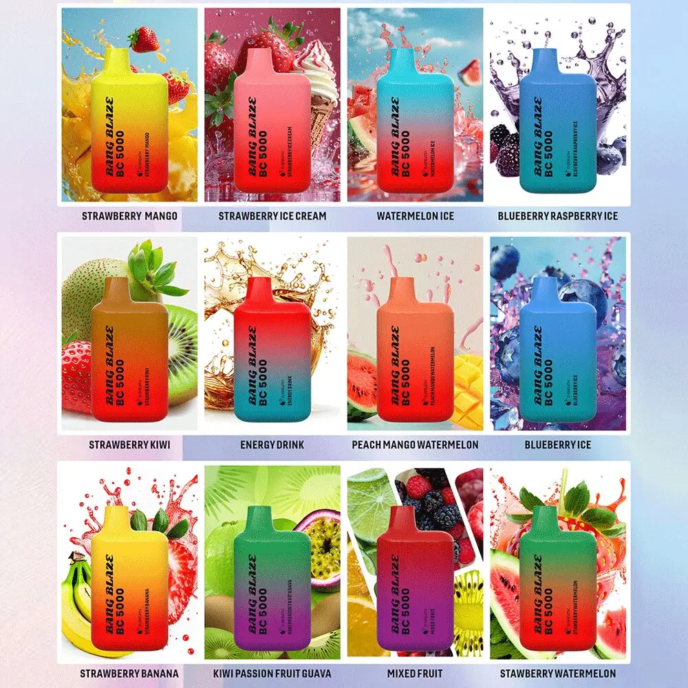 Bang Blaze BC5000 5K Puffs 2% 3% 5% Disposable Vape - Image 4