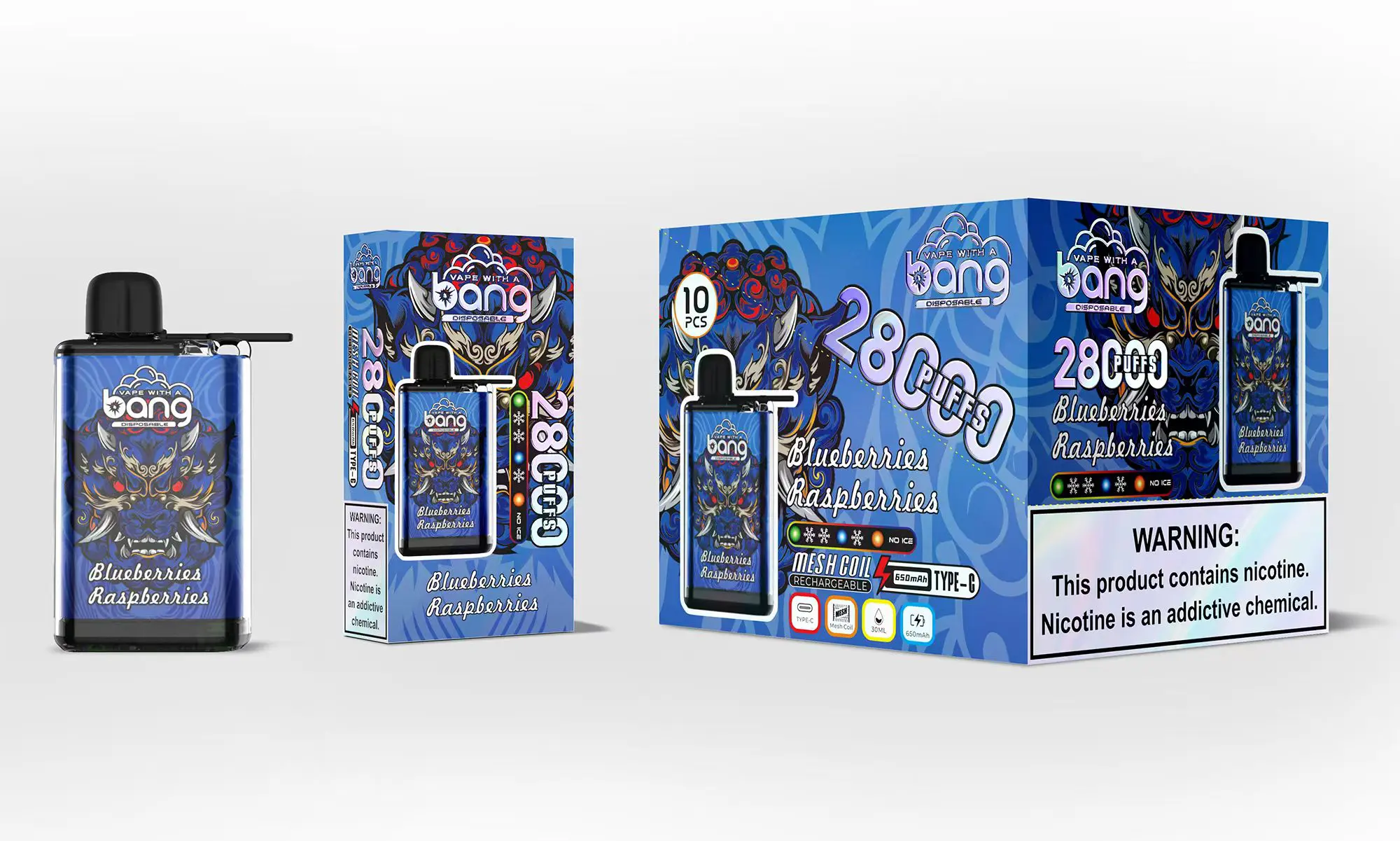 Bang 28000 28K Puffs Original Adjustable Ice level Disposable Vape Pen - Image 24
