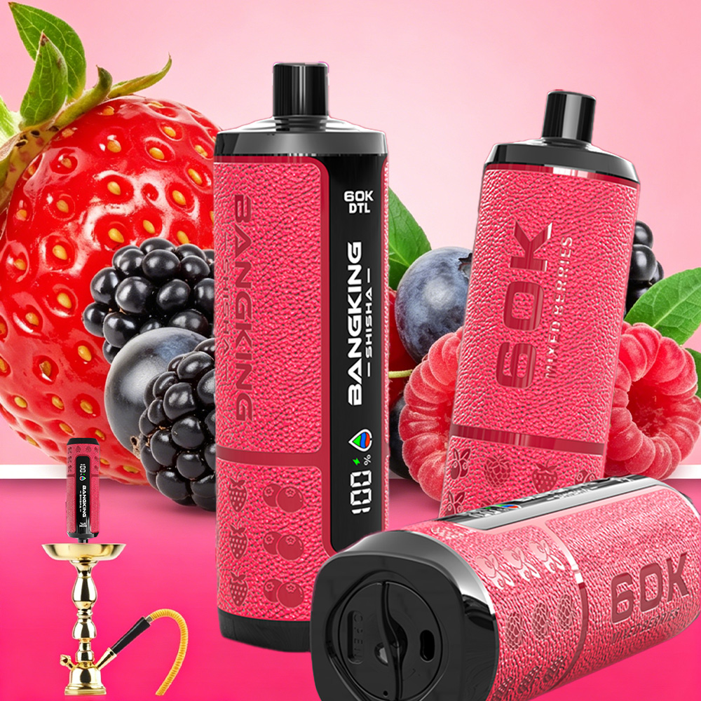 Bang King Shisha 60000 60K Puffs LED Display Disposable DTL Vape Pen - Image 13