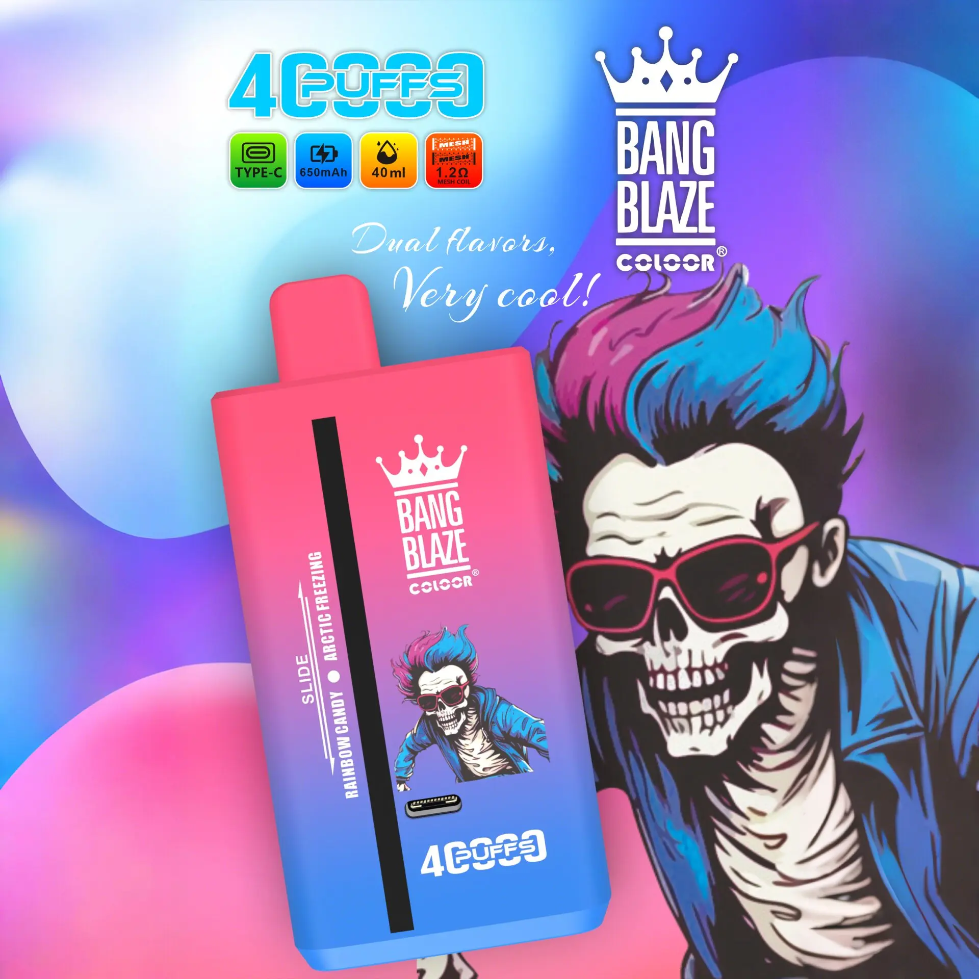Bang Blaze 40000 40K Puffs 2% 3% 5% Nicotine Double Taste Disposable Vape - Image 18