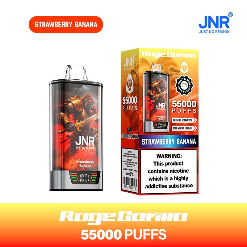JNR Rage Gorilla 55K 55000 Puffs Smart Display Original Disposable Vape - Image 29