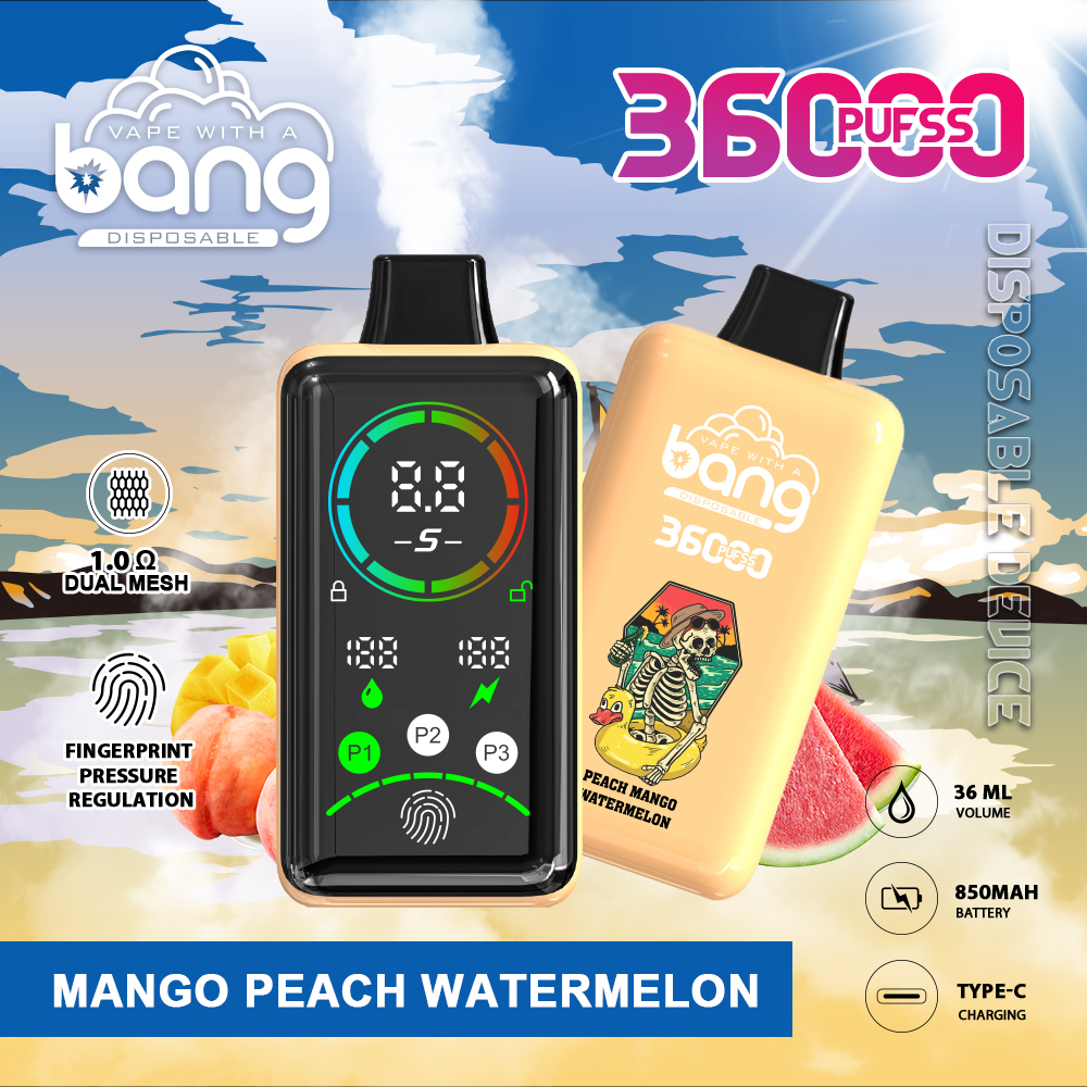 Bang 36000 Power Advanced Fingerprint Power Regulation 36K Puffs Disposable Vape - Image 15