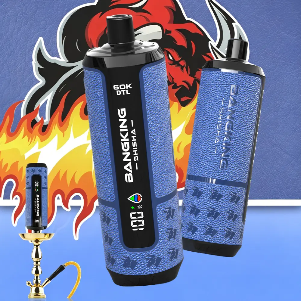 Bang King Shisha 60000 60K Puffs LED Display Disposable DTL Vape Pen - Image 18