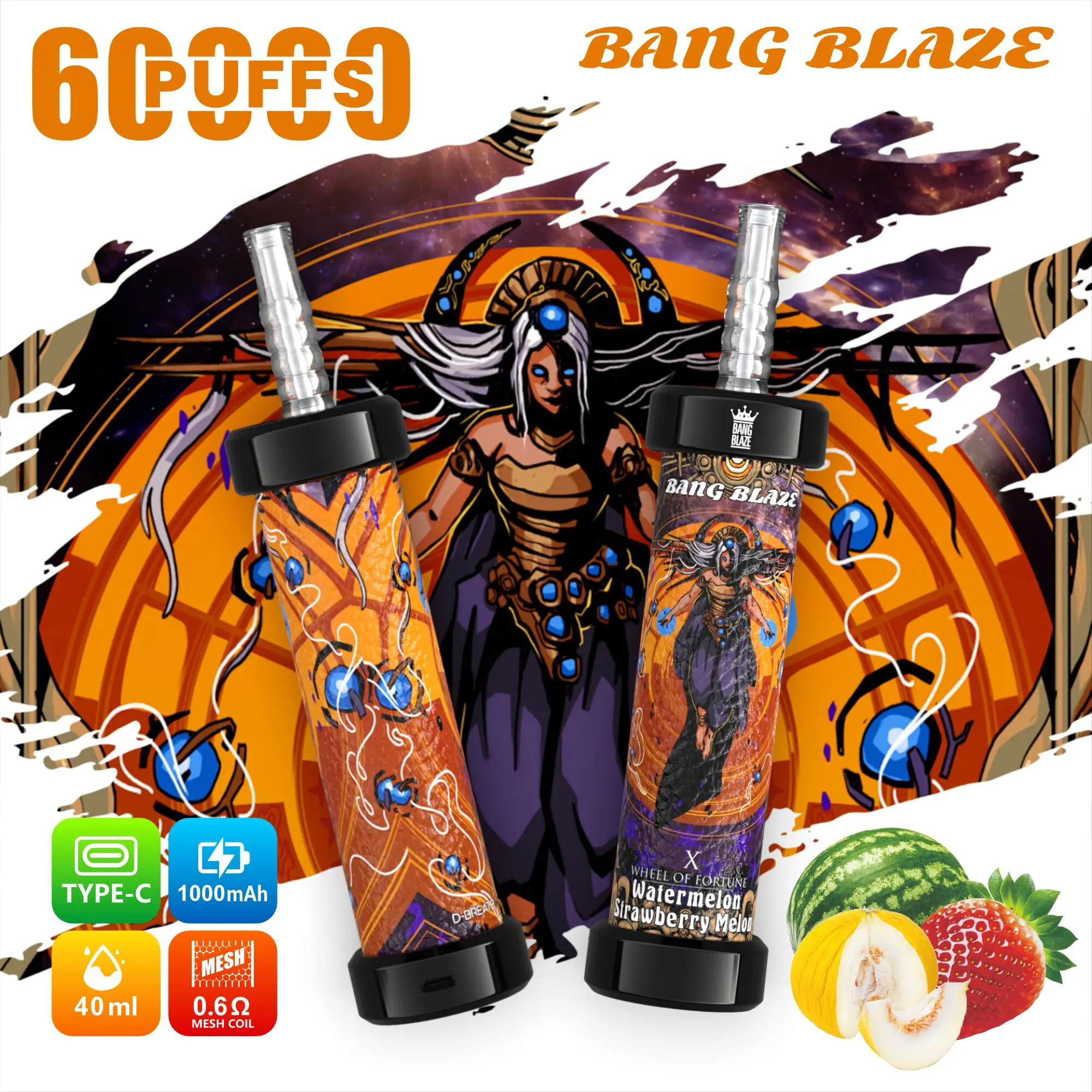 Bang Blaze 60k 60000 Puffs Latest Original LCD Display Disposable Vape Pen - Image 6
