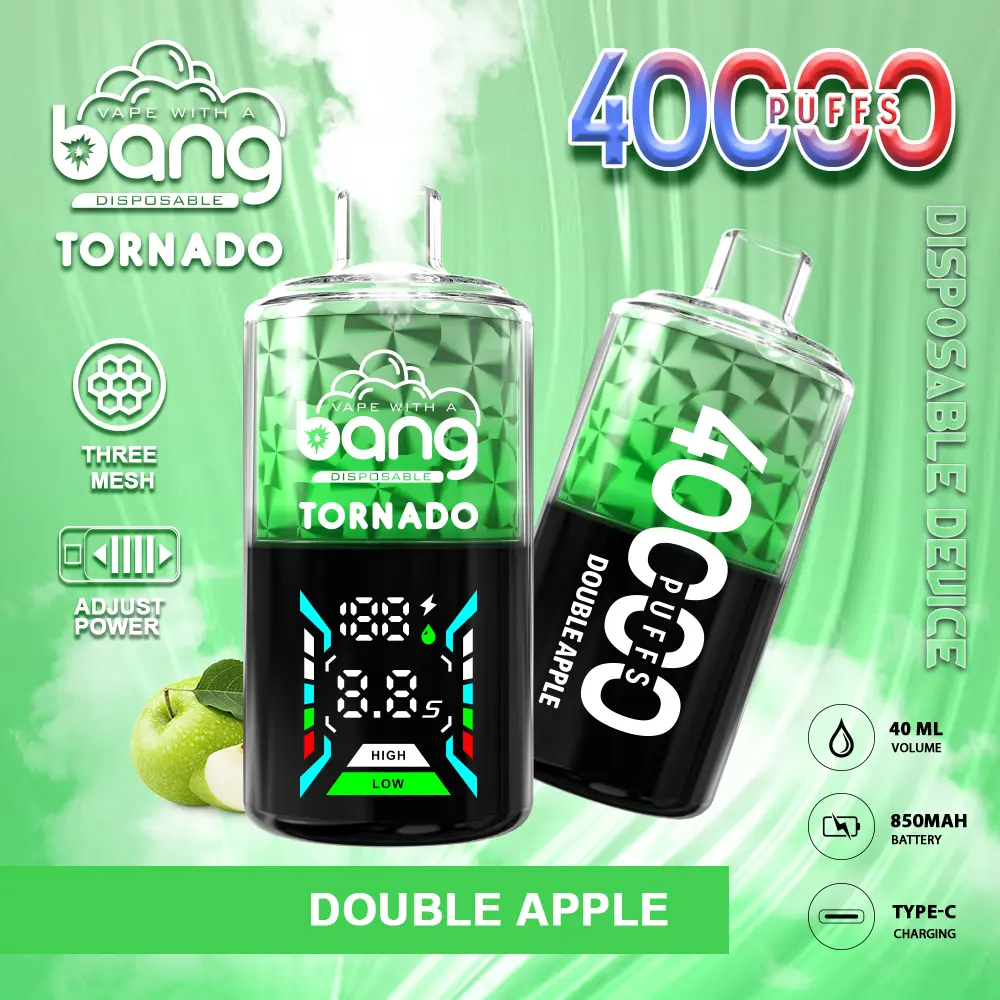 Bang Tornado 40000 40K Puffs Large Smoke LED Display Disposable Vape - Image 18