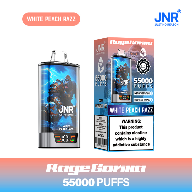 JNR Rage Gorilla 55K 55000 Puffs Smart Display Original Disposable Vape - Image 41