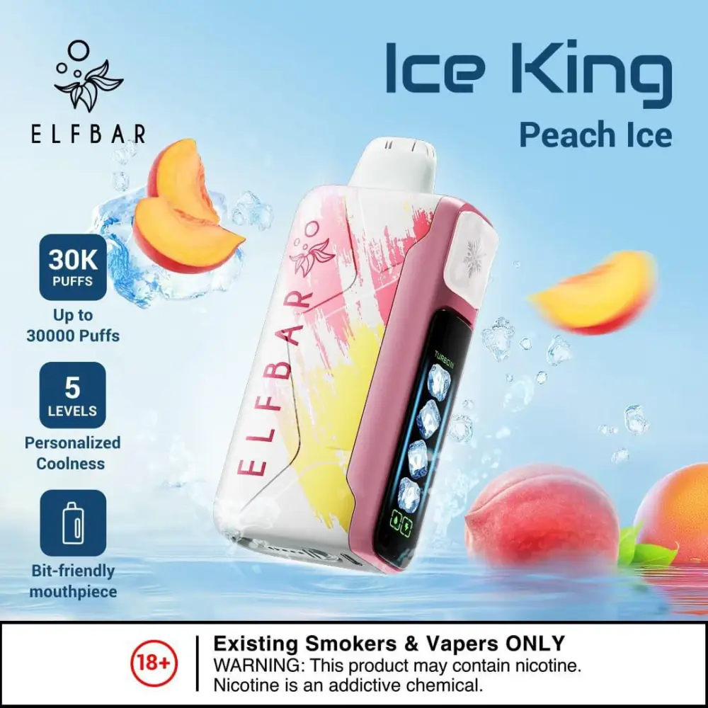 ELFBAR ICE KING 30000 PUFFS DISPOSABLE VAPE - Image 12