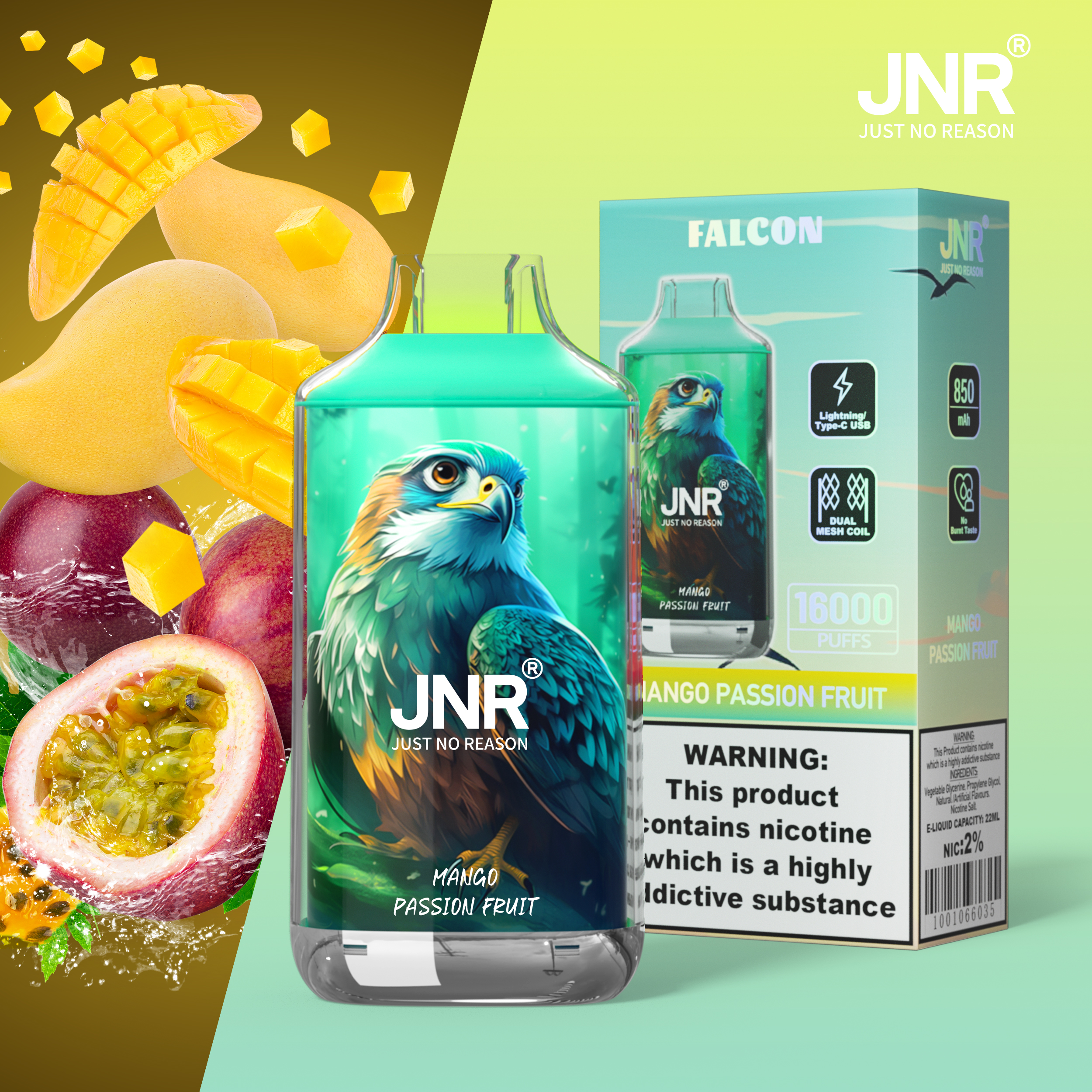 JNR FALON 16000 16K Puffs Original Edition Disposable Vape - Image 39