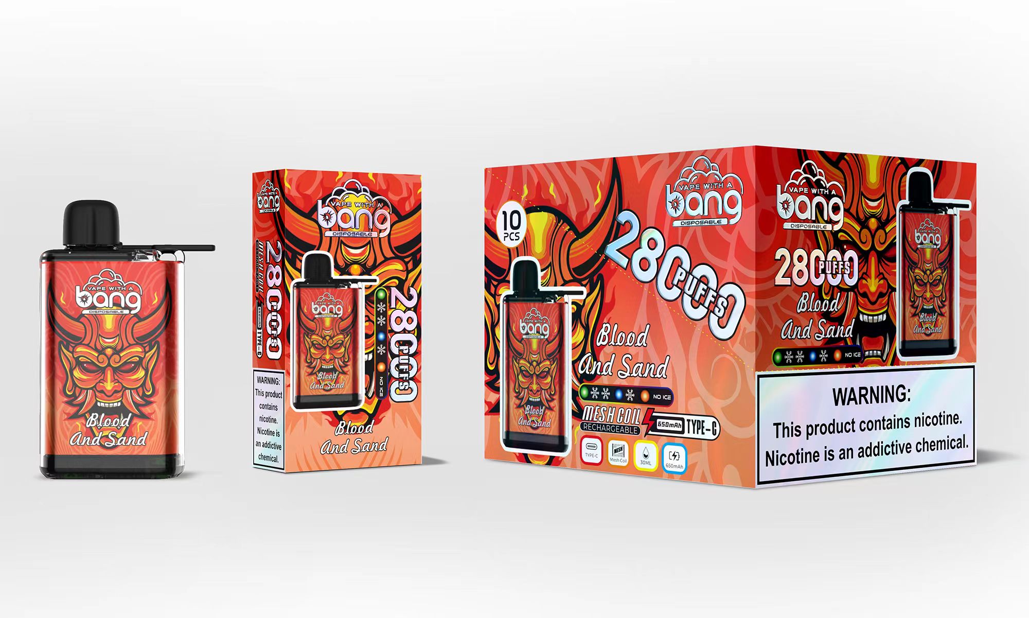 Bang 28000 28K Puffs Original Adjustable Ice level Disposable Vape Pen - Image 25