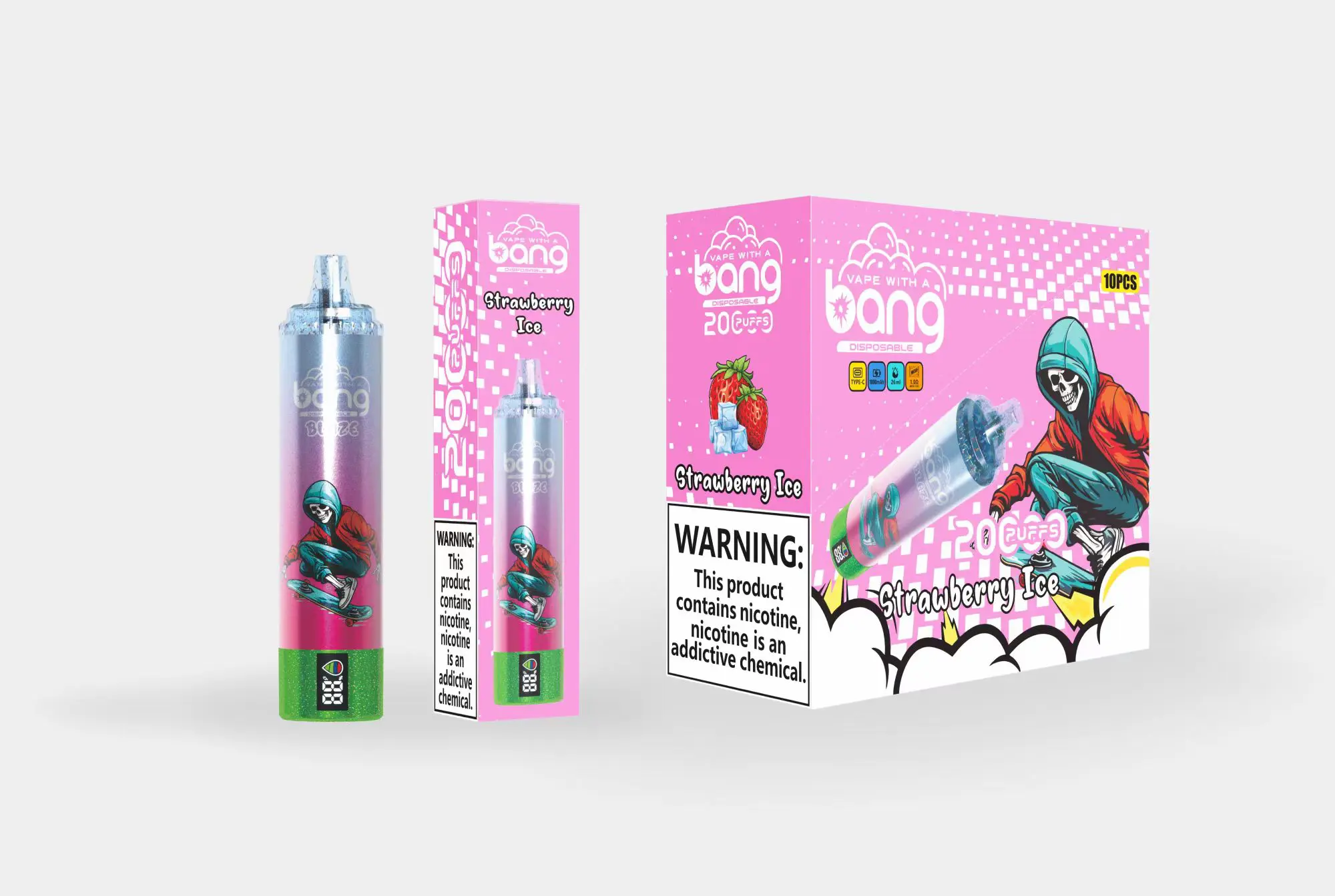 Bang Tornado 20000 20K Puffs Original LED Display Edition Disposable Vape Pen - Image 12