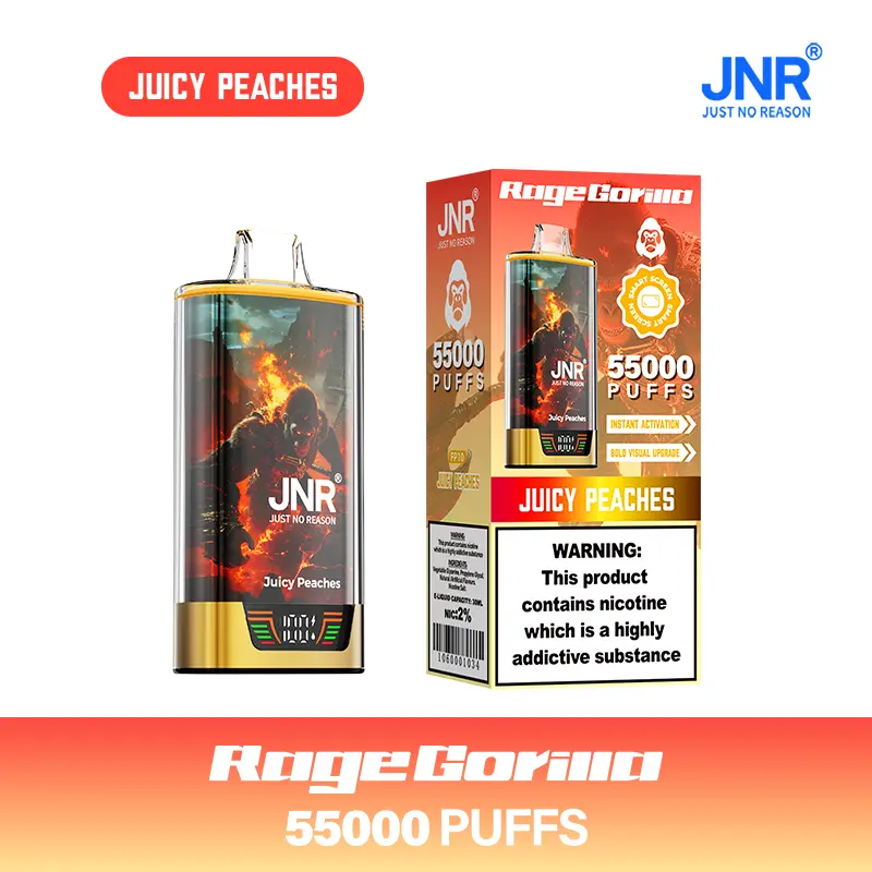 JNR Rage Gorilla 55K 55000 Puffs Smart Display Original Disposable Vape - Image 18