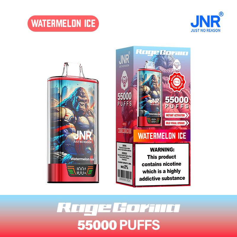 JNR Rage Gorilla 55K 55000 Puffs Smart Display Original Disposable Vape - Image 39