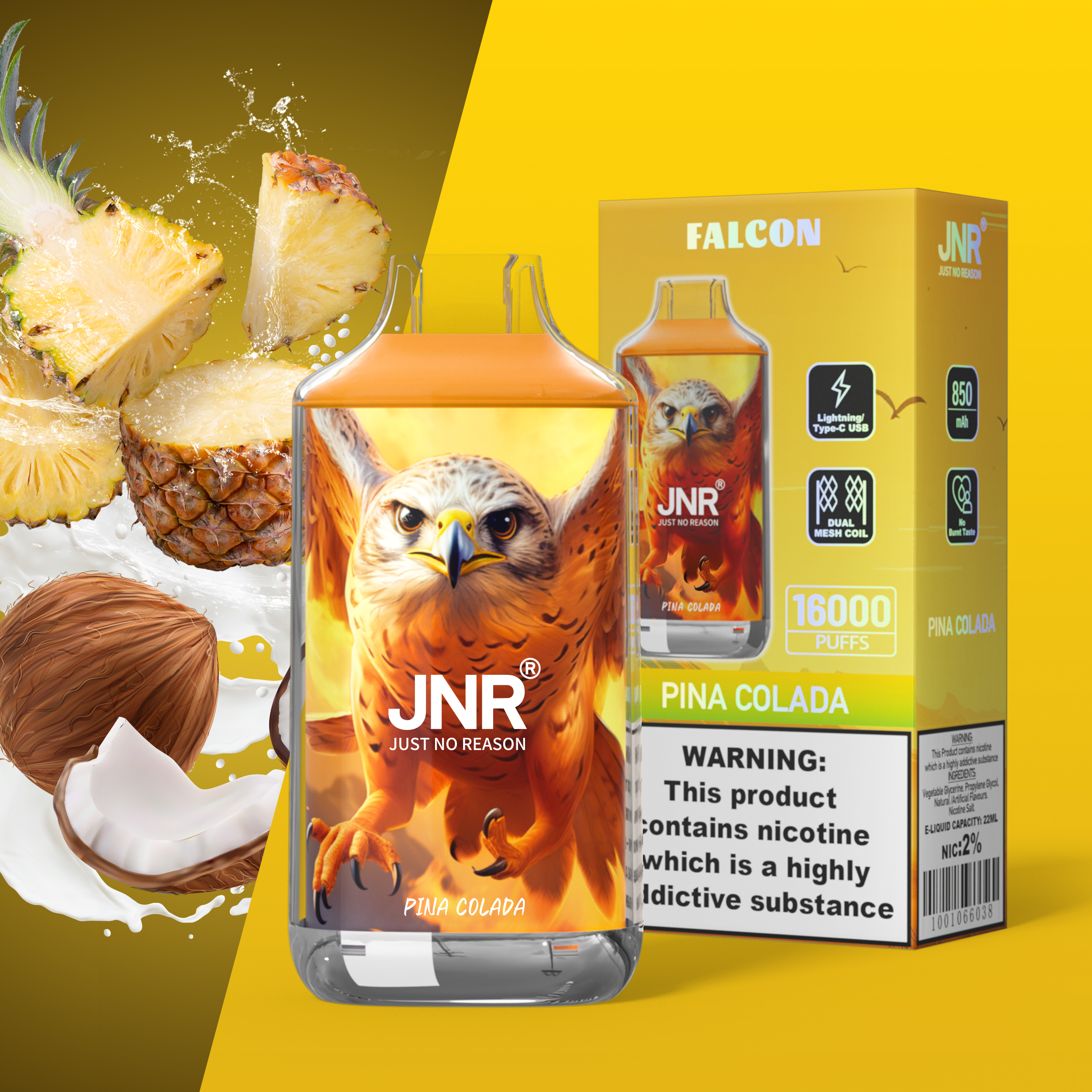 JNR FALON 16000 16K Puffs Original Edition Disposable Vape - Image 29