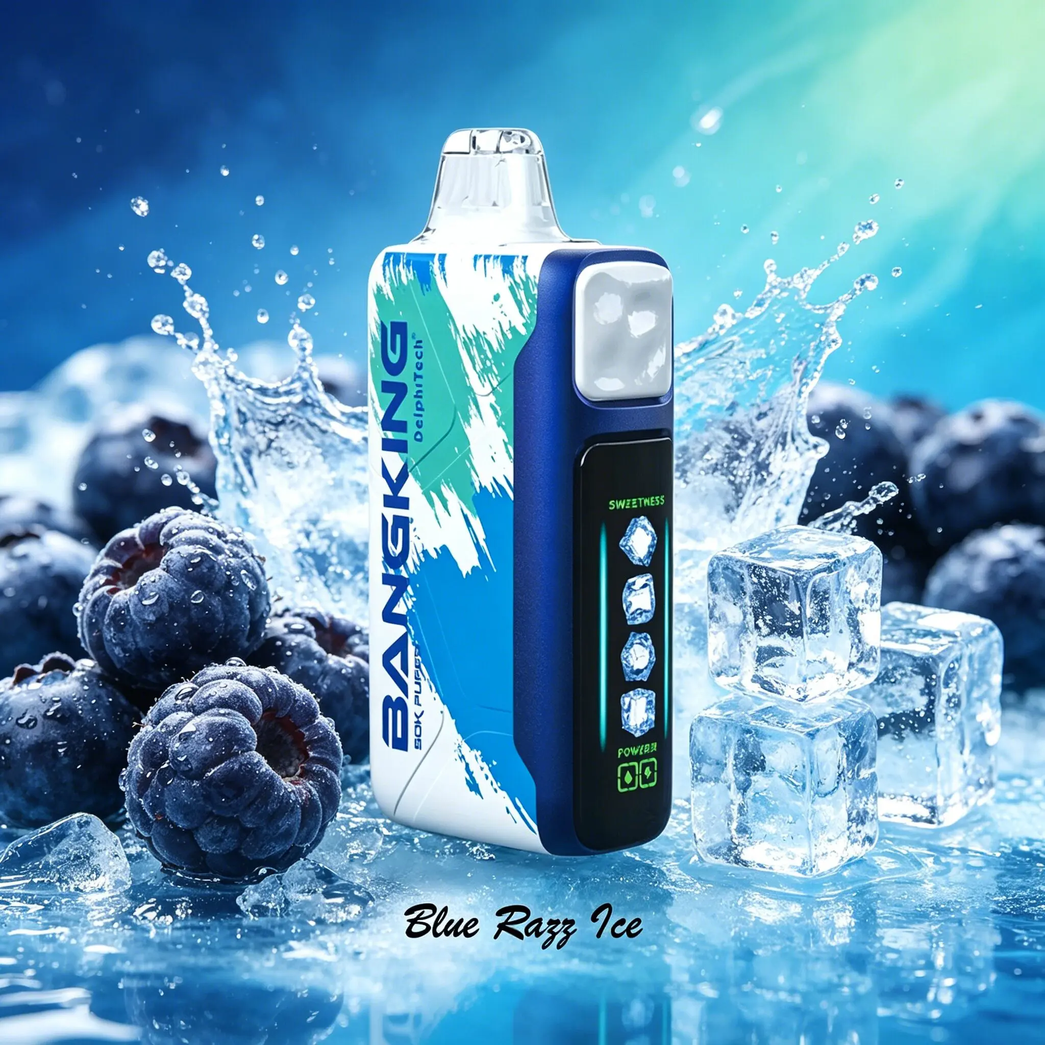 Bang King Ice Cool 60000 60K Puffs Adjustable Ice Level LED Display Disposable Vape Japan warehouse - Image 26