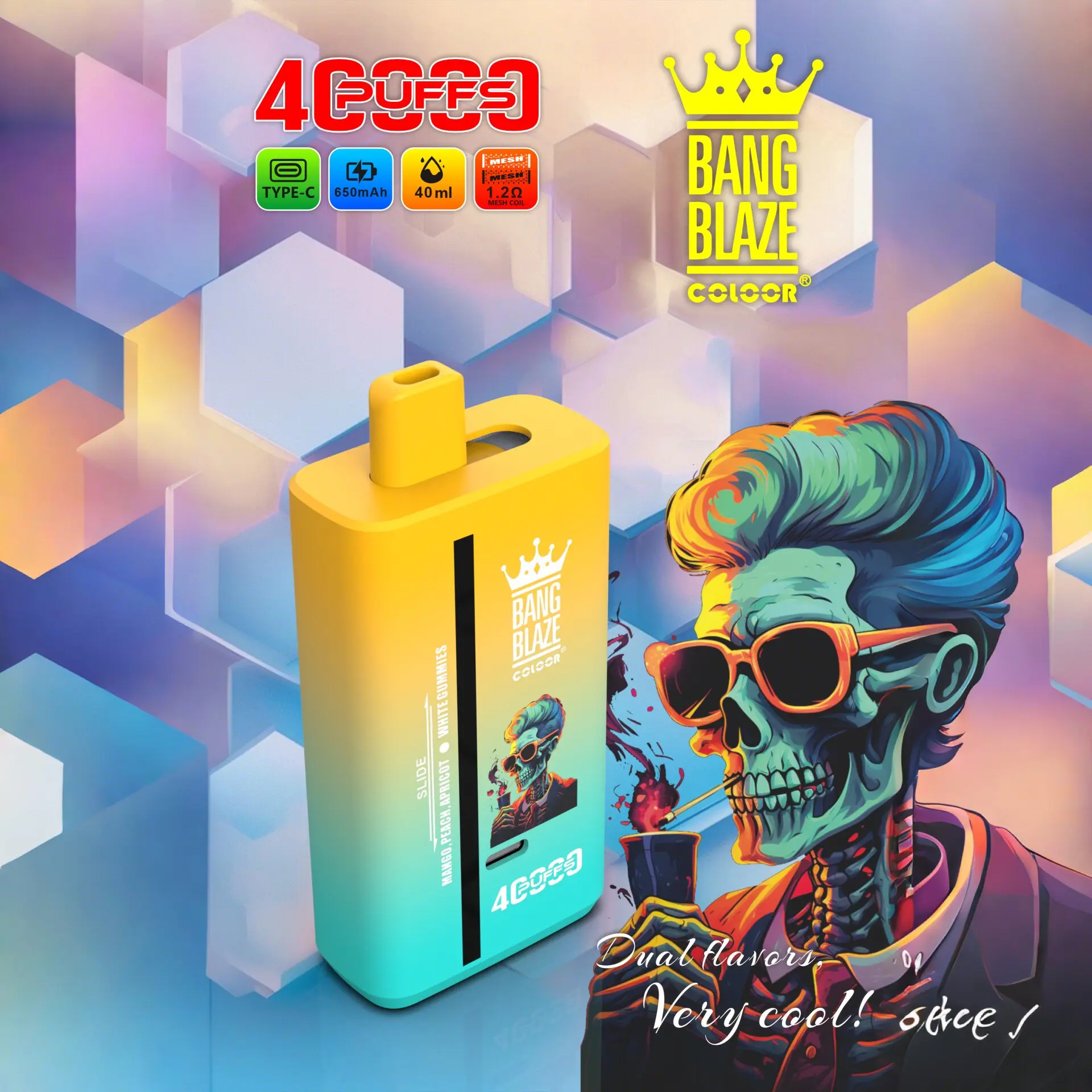 Bang Blaze 40000 40K Puffs 2% 3% 5% Nicotine Double Taste Disposable Vape - Image 24