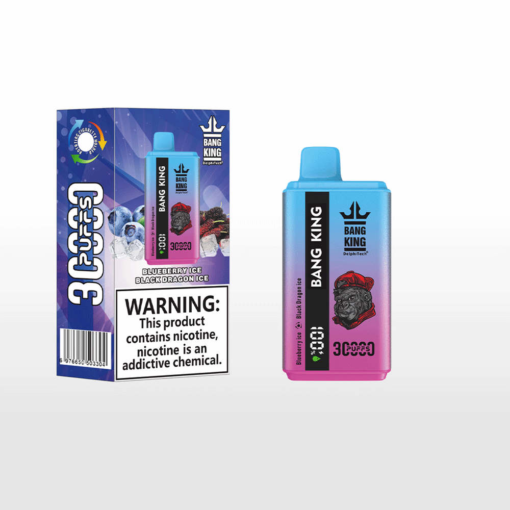 Bang 30000 30k Puffs 0% 2% 3% 5% Nicotine Double Taste LCD Display Disposable Vape - Image 26