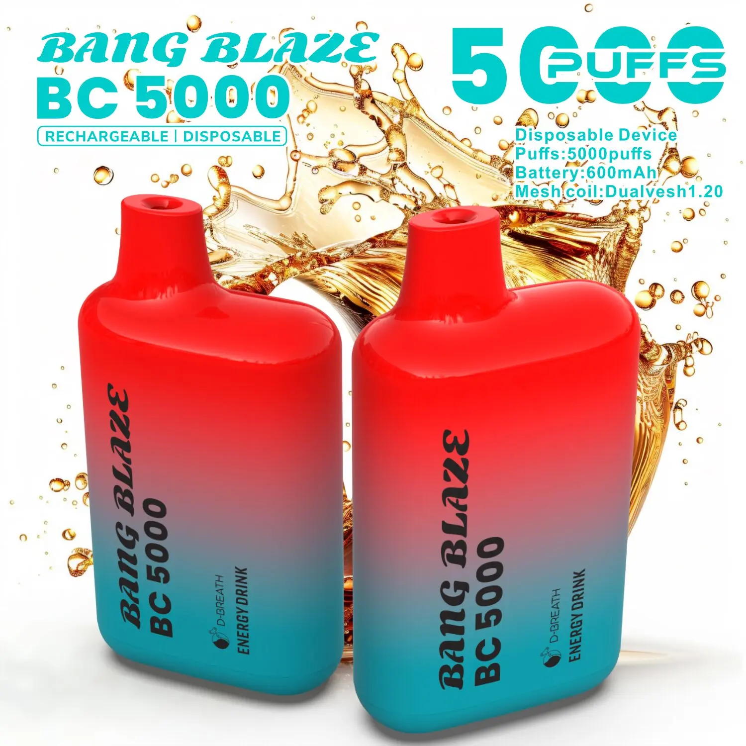 Bang Blaze BC5000 5K Puffs 2% 3% 5% Disposable Vape - Image 24