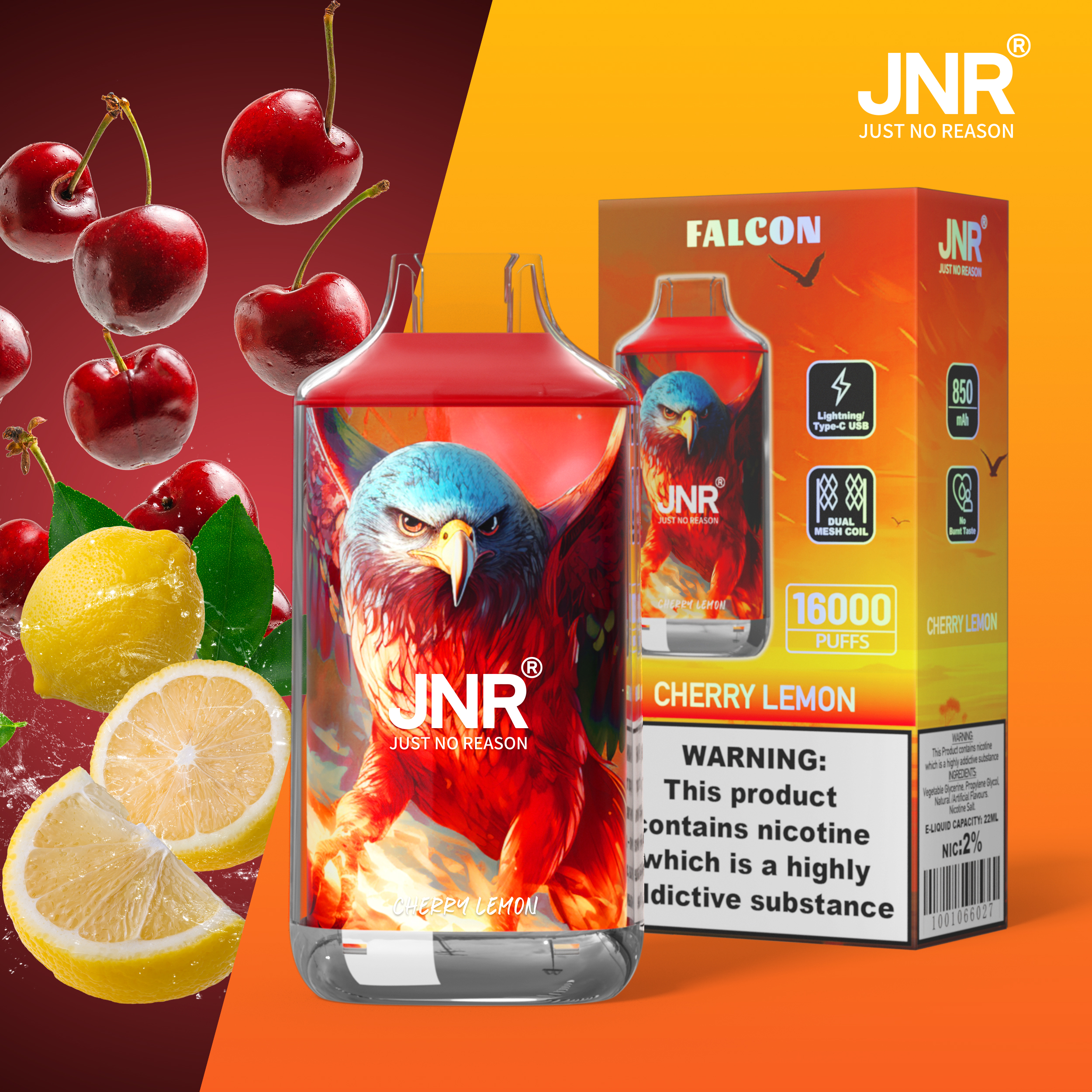 JNR FALON 16000 16K Puffs Original Edition Disposable Vape - Image 51
