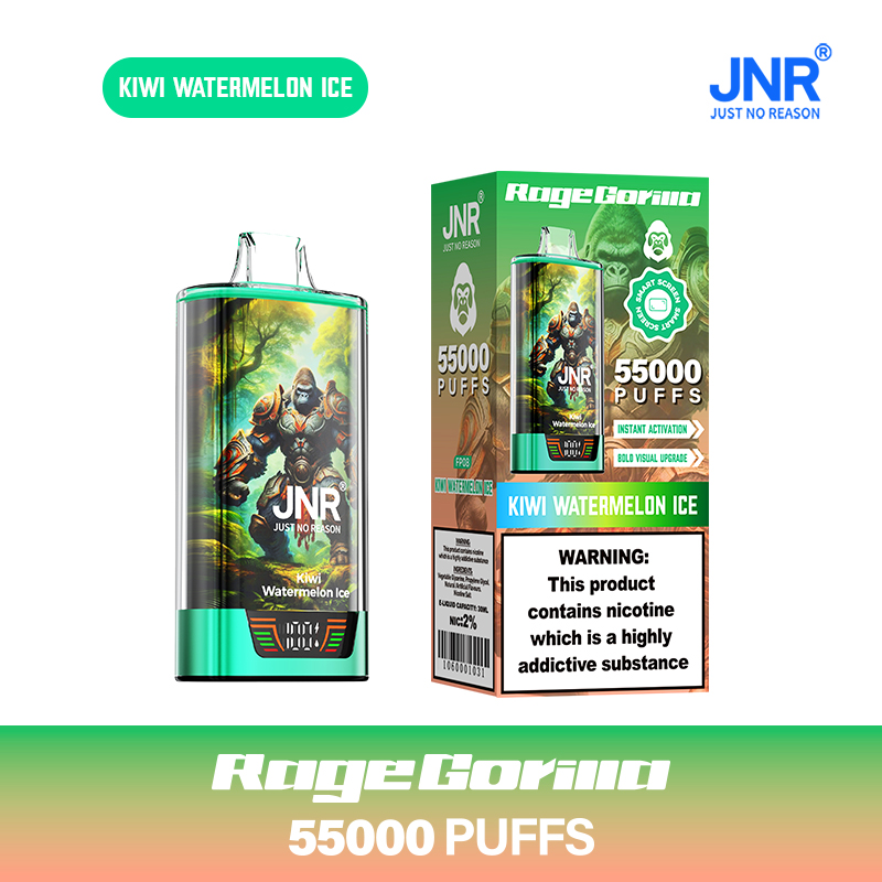 JNR Rage Gorilla 55K 55000 Puffs Smart Display Original Disposable Vape - Image 21