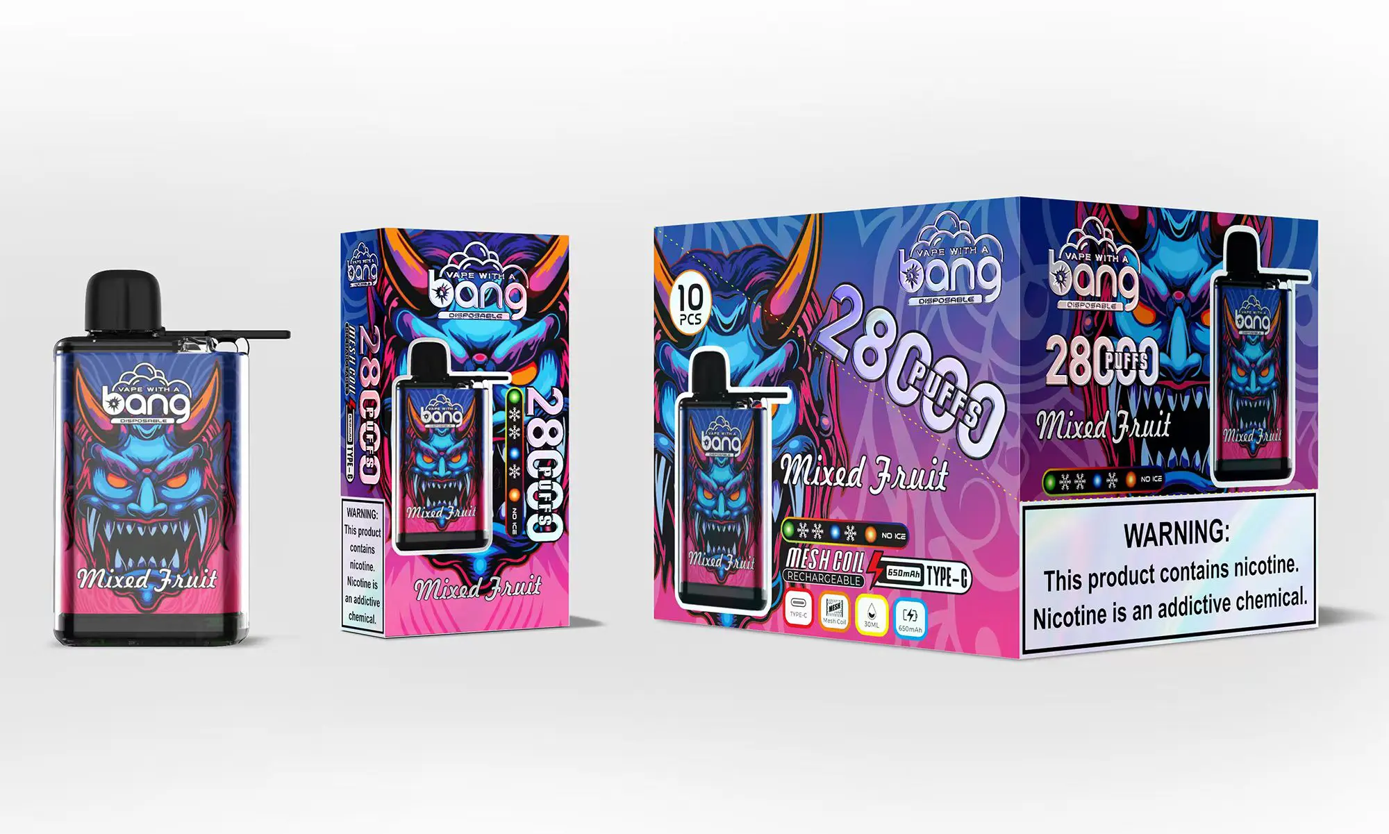 Bang 28000 28K Puffs Original Adjustable Ice level Disposable Vape Pen - Image 16