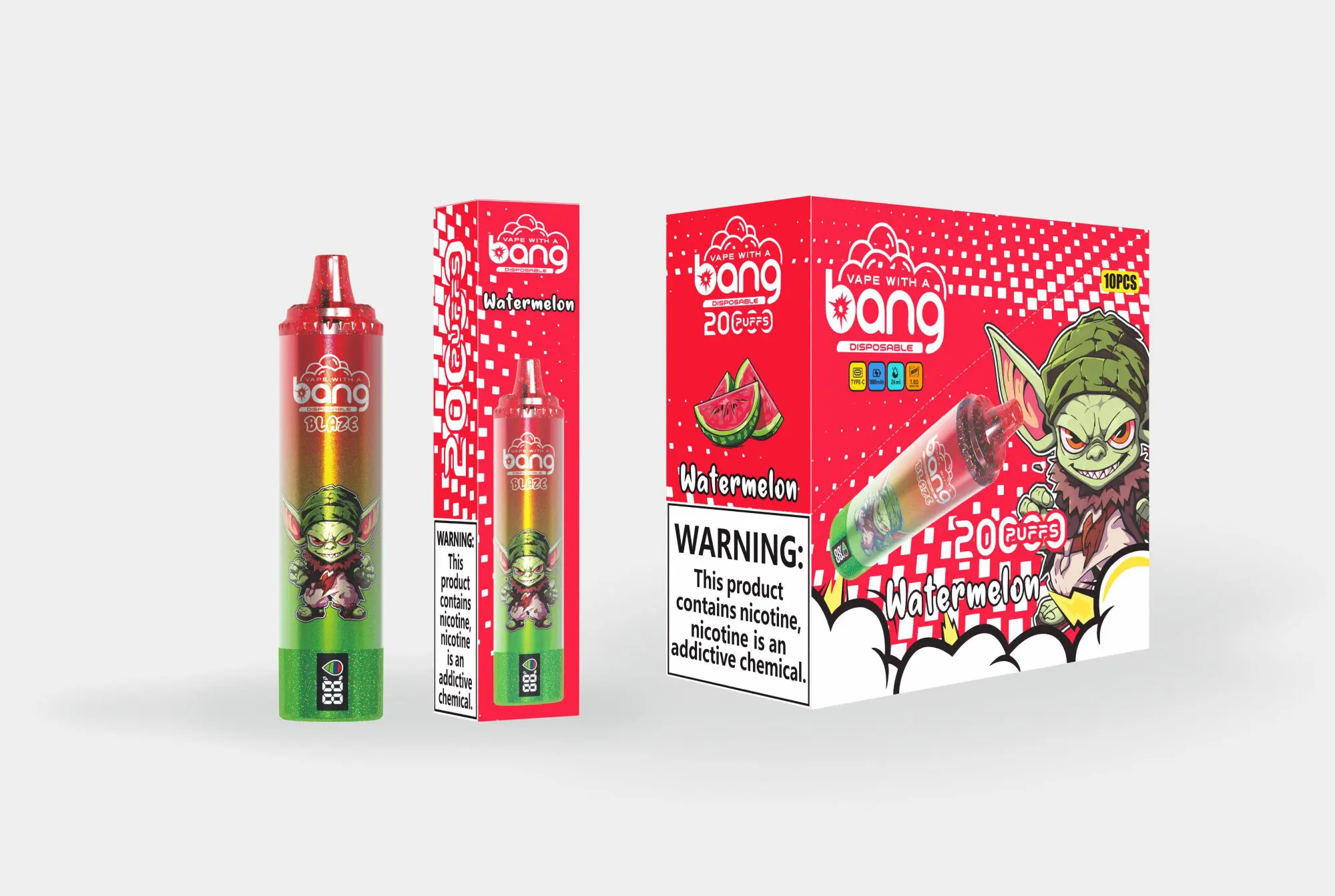 Bang Tornado 20000 20K Puffs Original LED Display Edition Disposable Vape Pen - Image 6