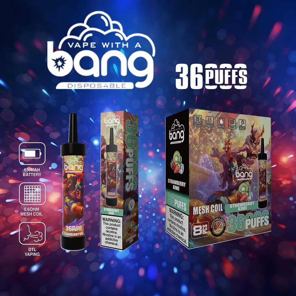 Bang 36000 36K Puffs 0% 2% 3% 5% Nicotine Latest Original Disposable Vape Pen - Image 8