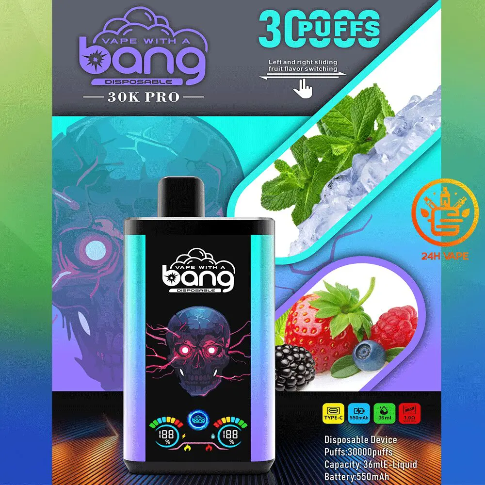 Bang 30K PRO 30000 Puffs Newest Dual Flavor LED Disposable Vape - Image 17
