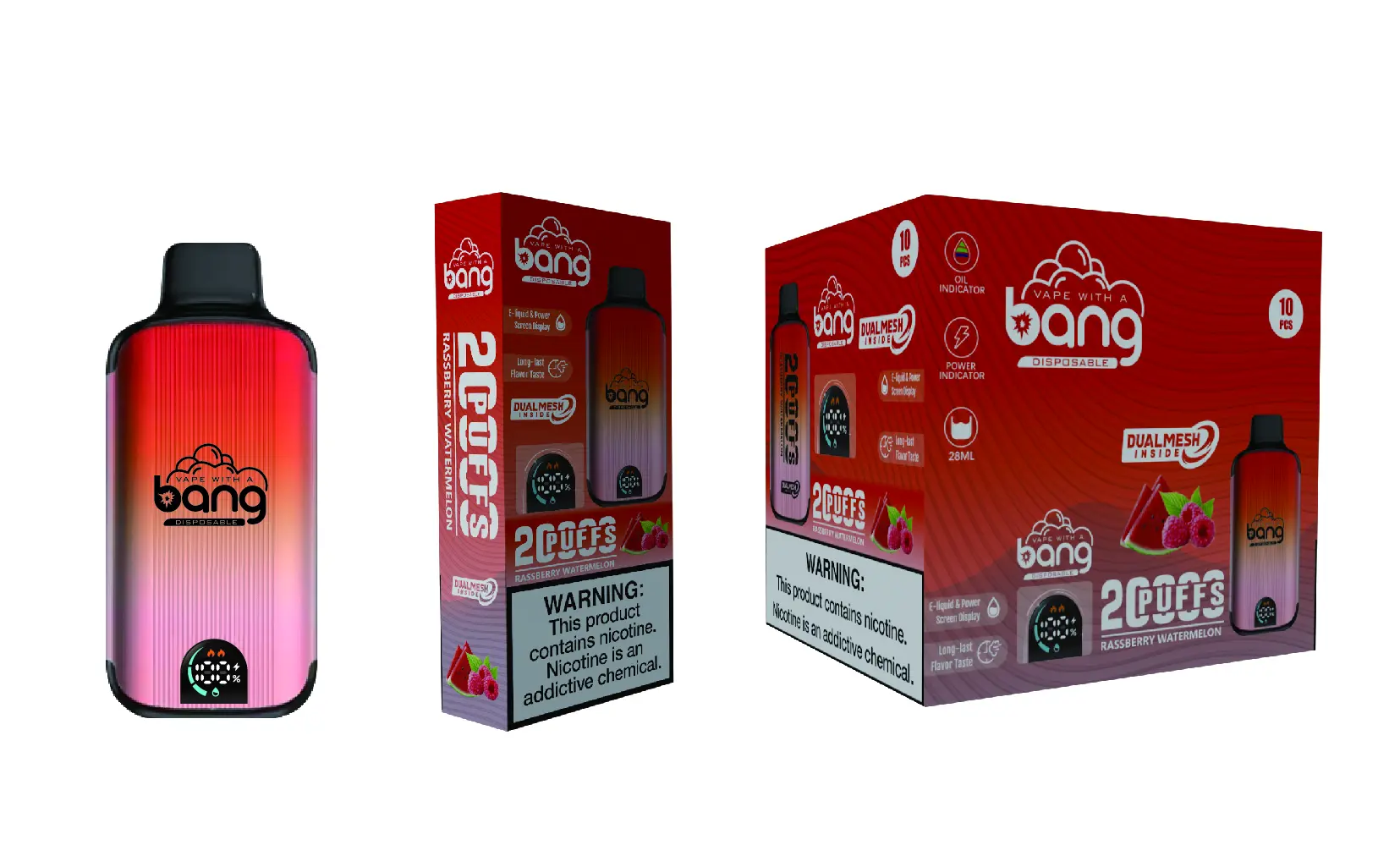 Bang 20000 Puffs New Product LED Display Disposable Vape - Image 14