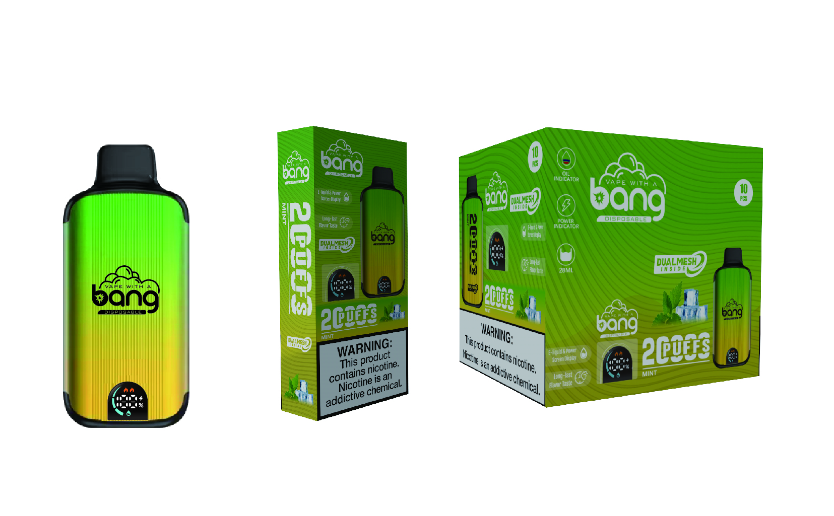 Bang 20000 Puffs New Product LED Display Disposable Vape - Image 23