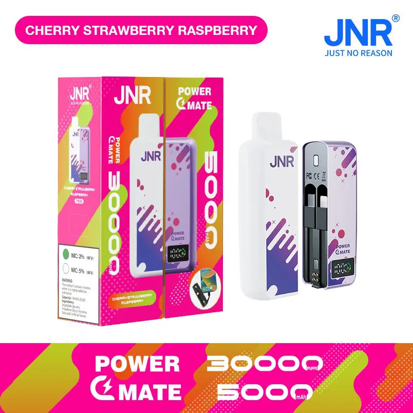 JNR Power Mate 30000 Puffs Smart Screen 5000mAh Power Bank Disposable Vape - Image 23