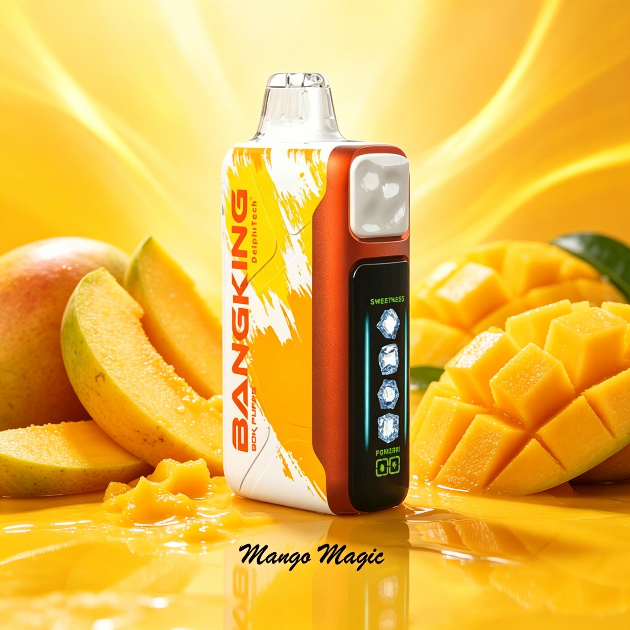 Bang King Ice Cool 60000 60K Puffs Adjustable Ice Level LED Display Disposable Vape Japan warehouse - Image 19
