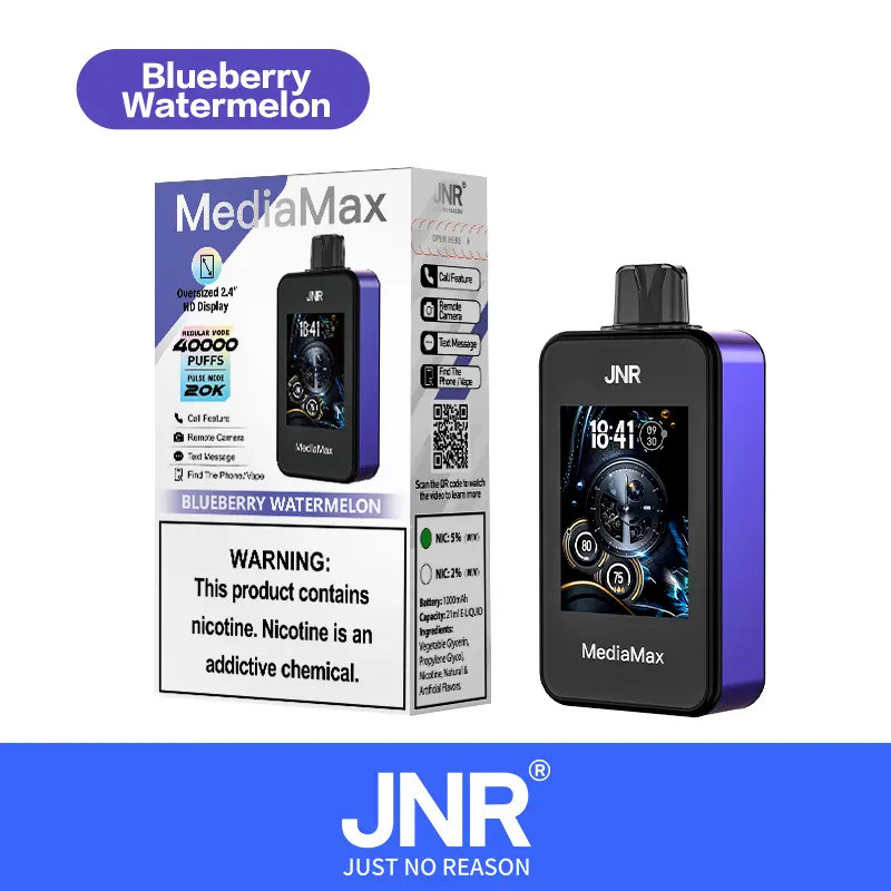 JNR Media Max 40000 40K Puffs Original Intelligent Disposable Vape - Image 24