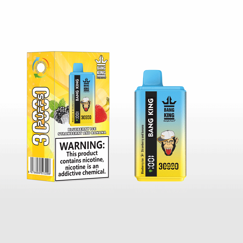 Bang 30000 30k Puffs 0% 2% 3% 5% Nicotine Double Taste LCD Display Disposable Vape - Image 23