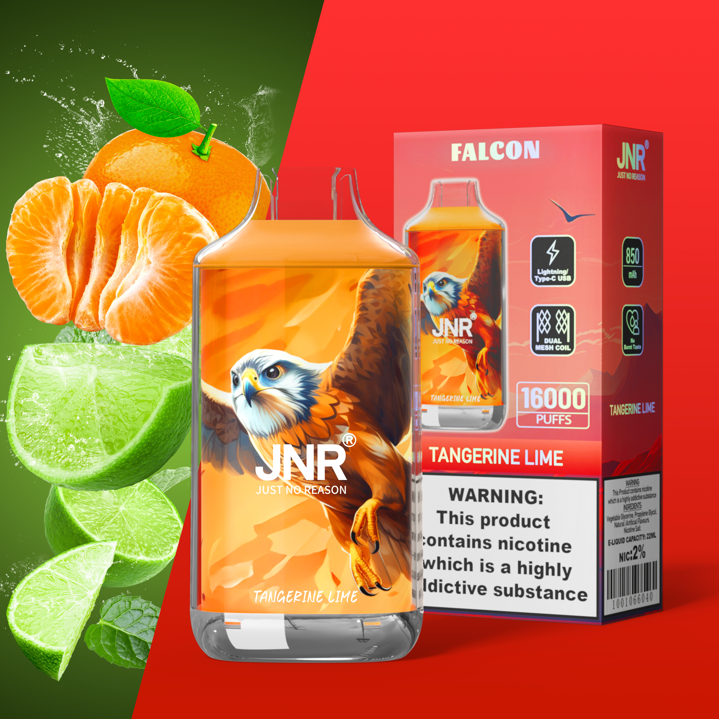 JNR FALON 16000 16K Puffs Original Edition Disposable Vape - Image 11