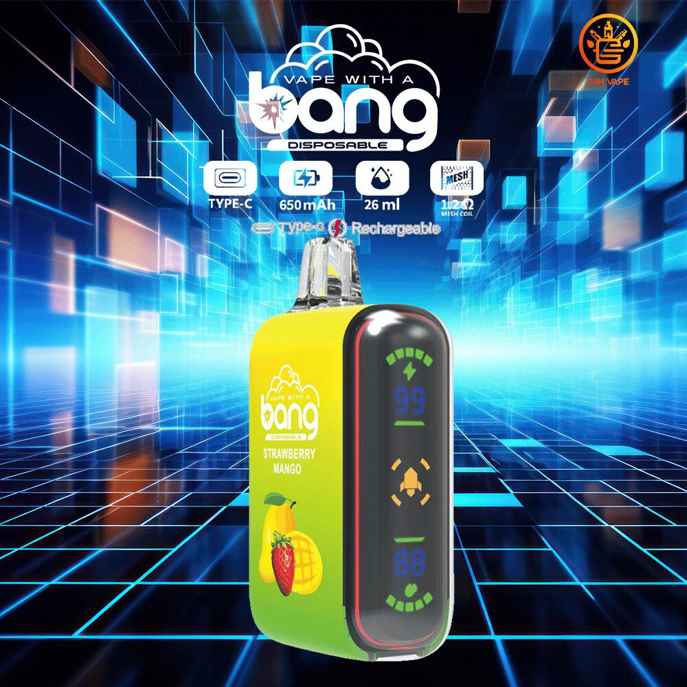 Bang Rocket 18000 Puffs Dual Mesh Disposable Vape Electronic Cigarette Pod - Image 17