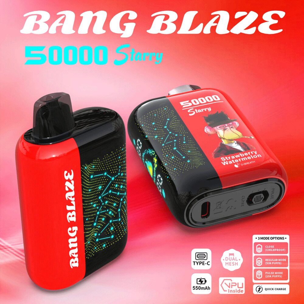 Bang Blaze Starry 50000 50K Puffs Hottest LED Display Disposable Vape - Image 11