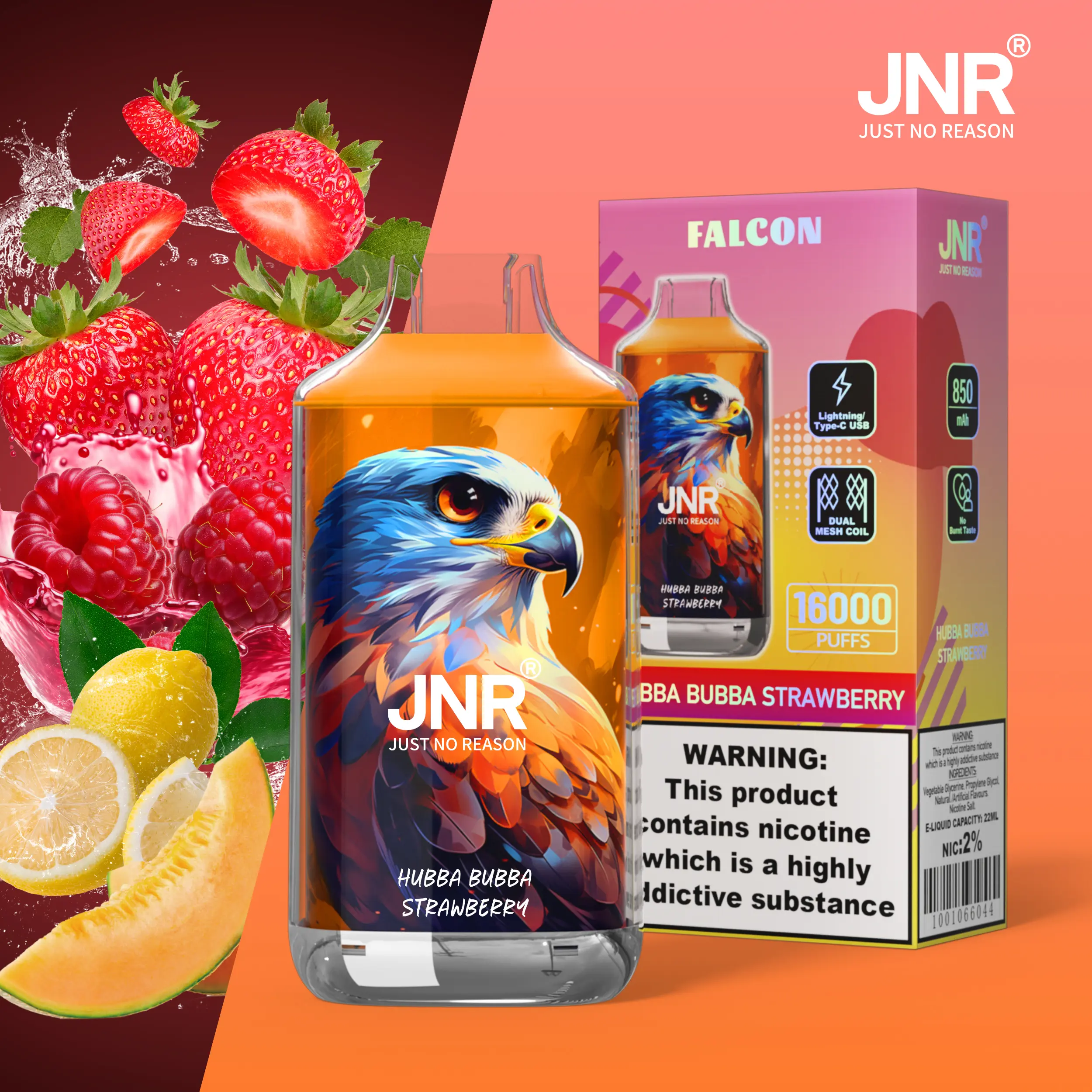 JNR FALON 16000 16K Puffs Original Edition Disposable Vape - Image 42