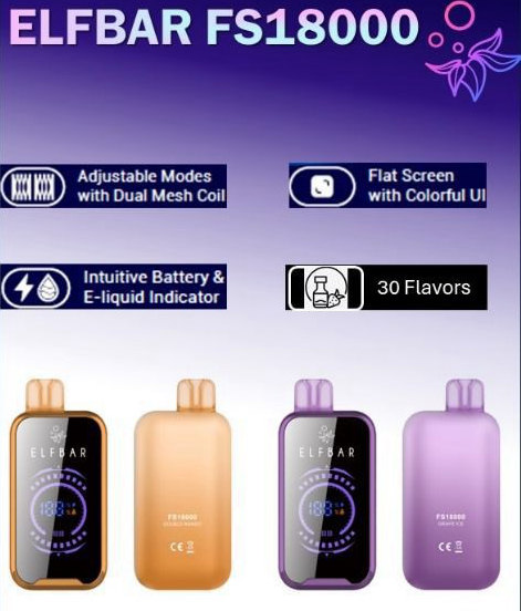 Elf Bar FS18000 Disposable Vape - Image 4